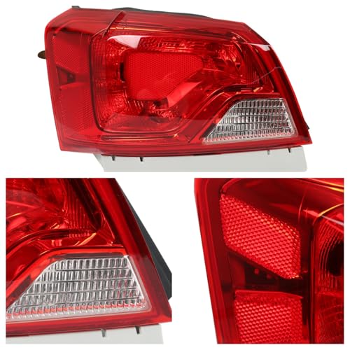 TJHSM Tail Light Rear Light Assembly Outer Left Side Clear Lens Replacement for Impala 2014 2015 2016 2017 2018 2019 2020 - Image 4