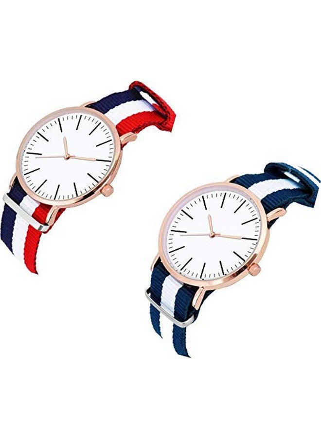 The Shopoholic Resin Analogue White Dial Combo Watch For Men And Women-(Rasin) - Image 3