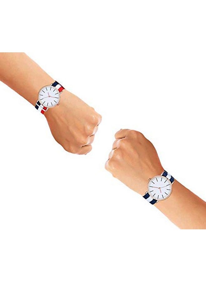 The Shopoholic Resin Analogue White Dial Combo Watch For Men And Women-(Rasin) - Image 4