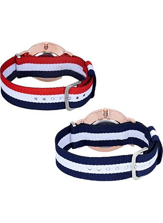 The Shopoholic Resin Analogue White Dial Combo Watch For Men And Women-(Rasin) - Image 2