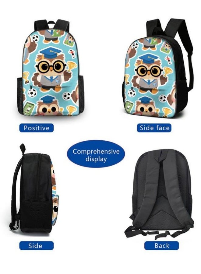 Bright Li Fire A good helper for cute travel! Exclusive cartoon bags for children and teenagers, three-piece set, light and comfortable (available for students, children, friends on outings, mountain climbing, going to school, etc.) - 67 - Image 3