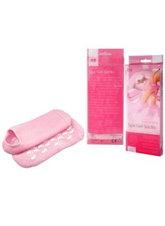 DubaiGallery Moisturizing Whitening Exfoliating Foot Mask Gloves Spa Gel Socks Hand Feet Care Beauty Cotton Socks, Assorted Color  - Image 1