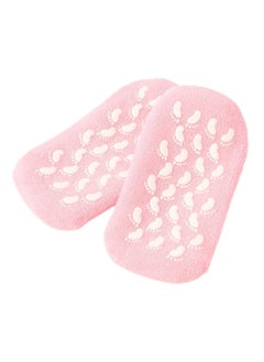 DubaiGallery Moisturizing Whitening Exfoliating Foot Mask Gloves Spa Gel Socks Hand Feet Care Beauty Cotton Socks, Assorted Color  - Image 2