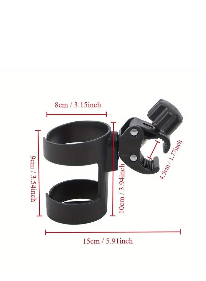 Stroller Cup Holders, Universal Drinks Holder for Bikes, Trolleys or Walkers - Image 2