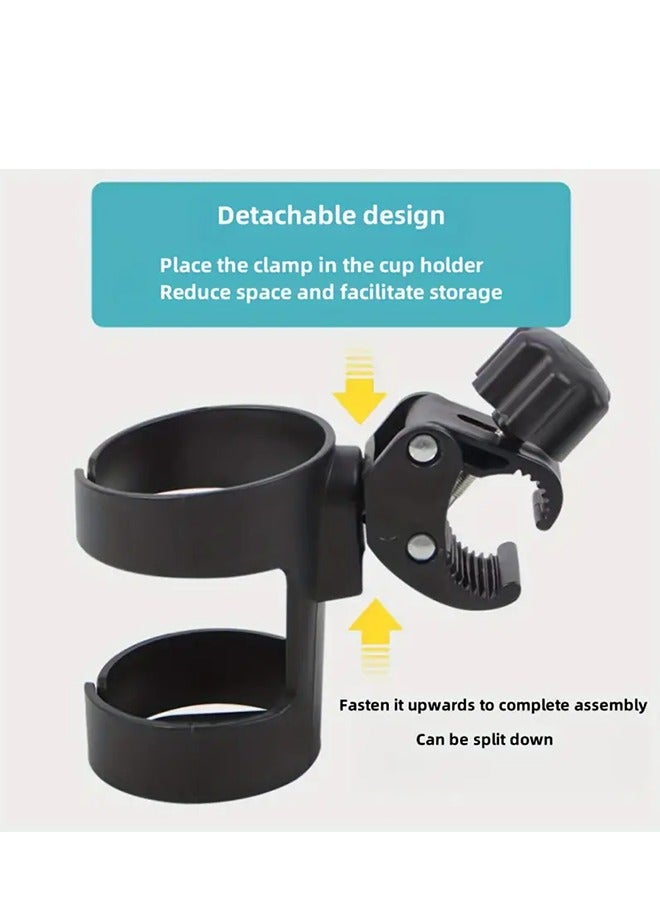 Stroller Cup Holders, Universal Drinks Holder for Bikes, Trolleys or Walkers - Image 5