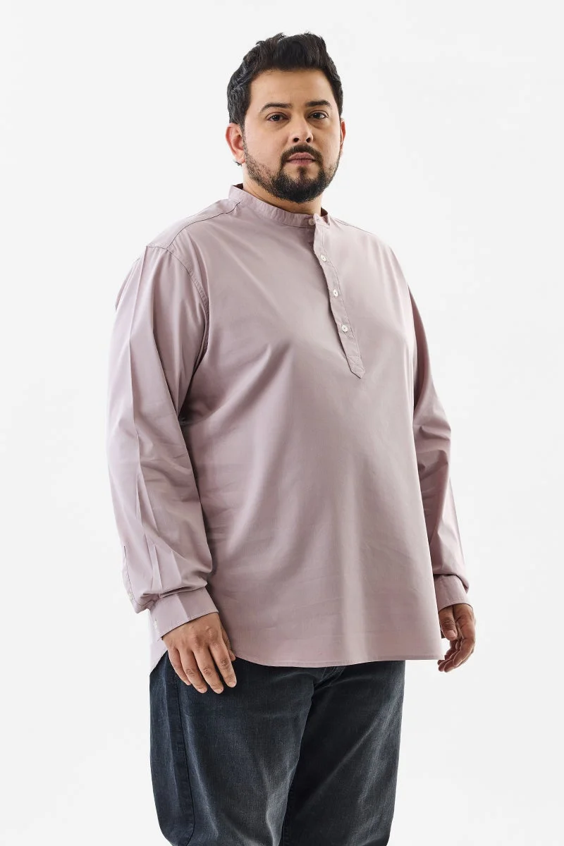 SNITCH Regular Fit Stretch Plus Size Kurta Shirt