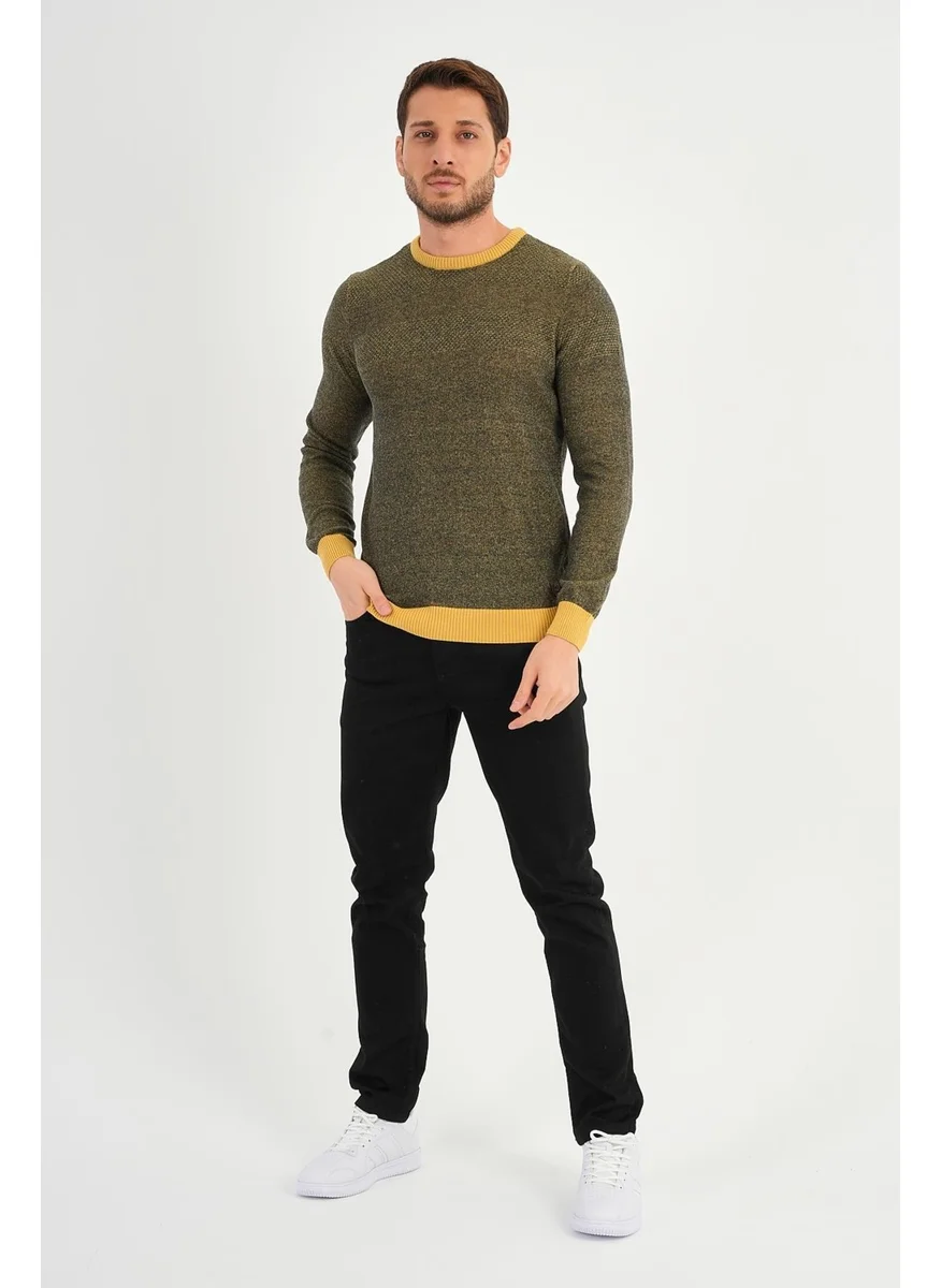 Alexander Gardi Crew Neck Regular Fit Casual Sweater