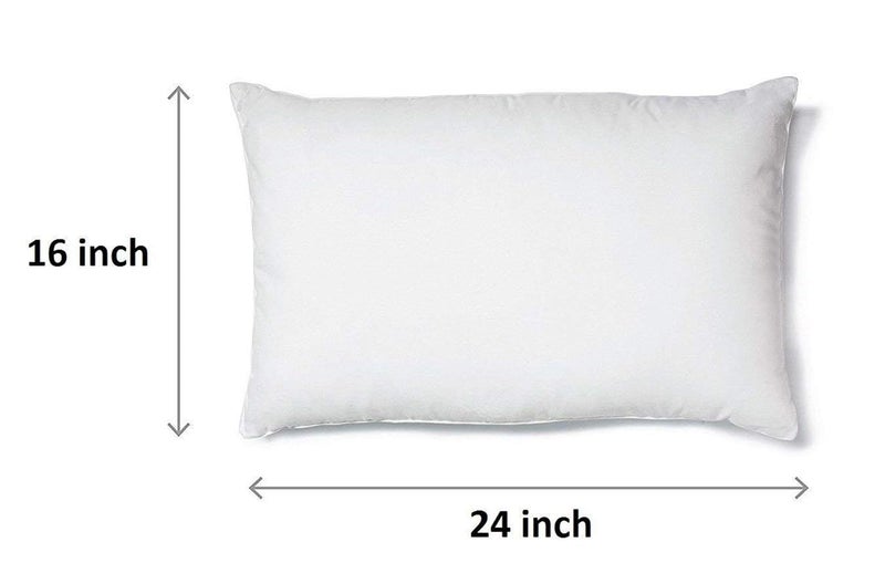 Kuber Industries Luxurious Standard Microfibre Pillow Filler - 16"x24" (White)-KUBMART02930 - Image 5