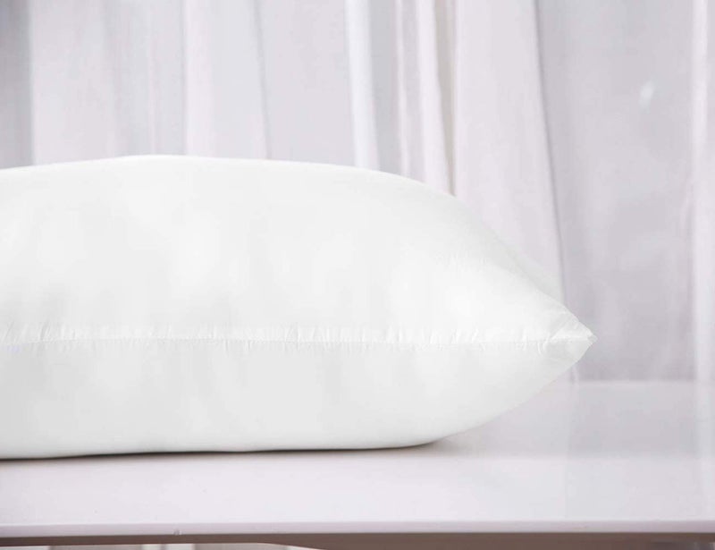 Kuber Industries Luxurious Standard Microfibre Pillow Filler - 16"x24" (White)-KUBMART02930 - Image 3