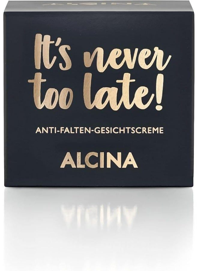 ALCINA It’s Never Too Late Anti-Wrinkle Face Cream 50 ml - Image 2