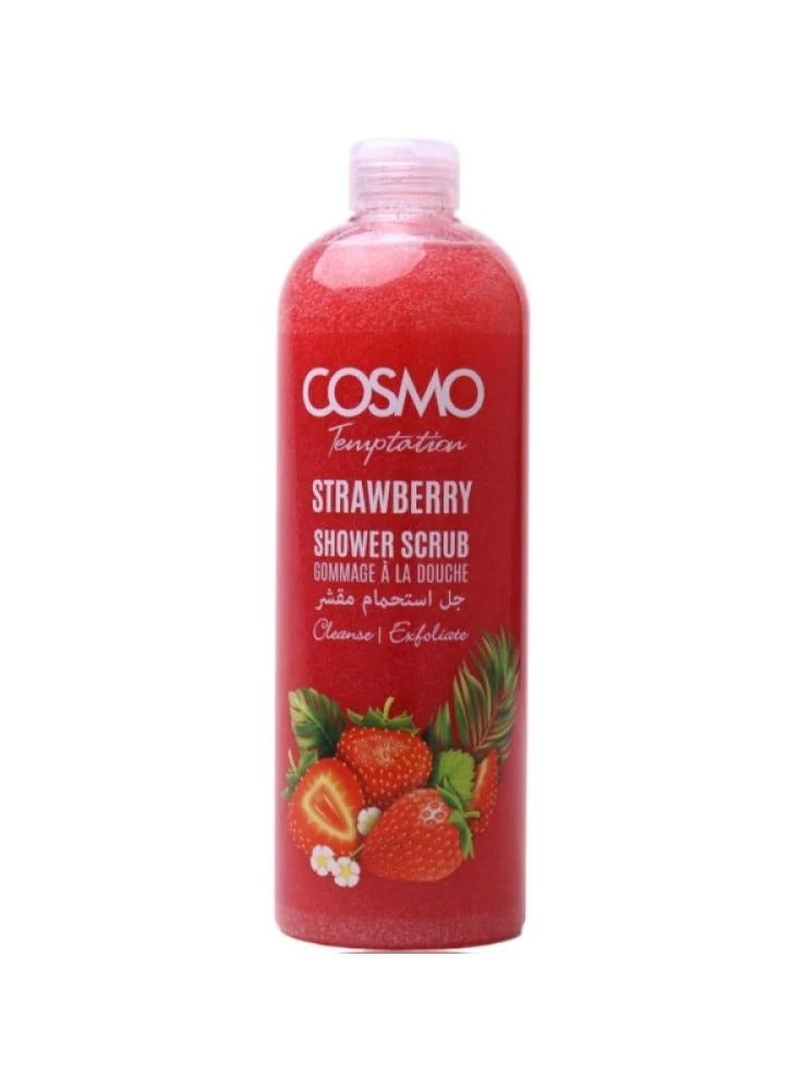 COSMO Temptation Strawberry Shower Scrub 1000ml 1000ml