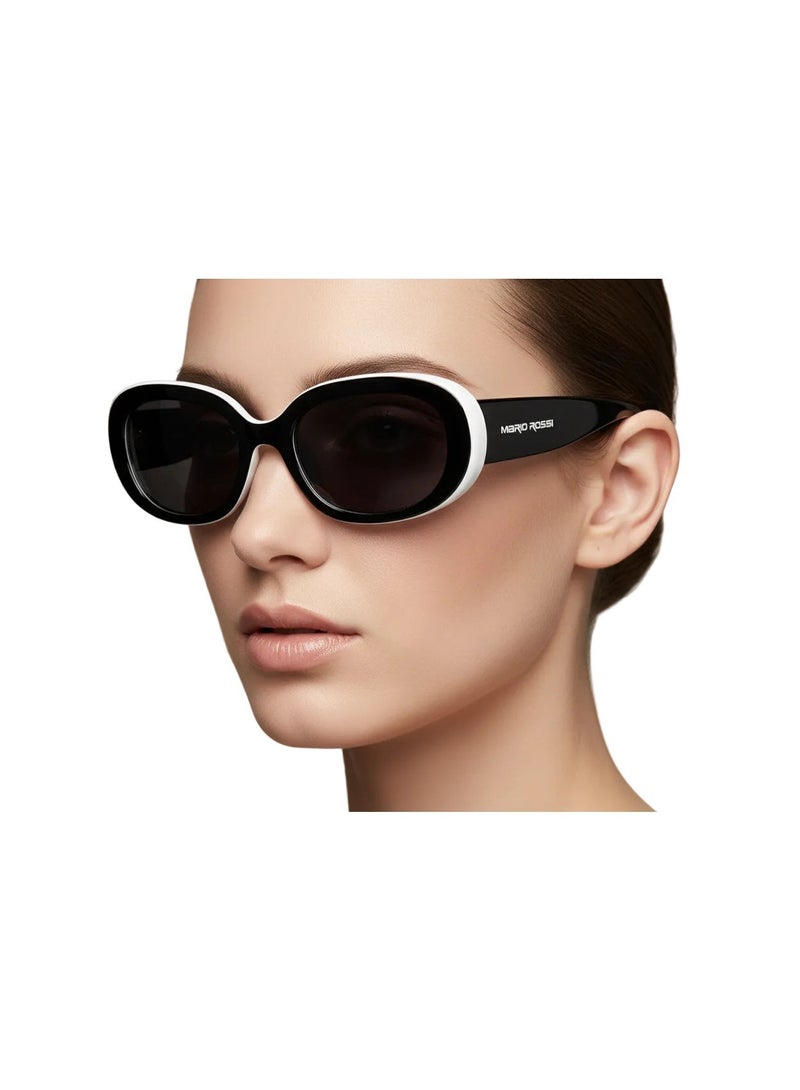 Mario Rossi  Square  women  Sunglasses  100% UV protection   Italy - Image 1