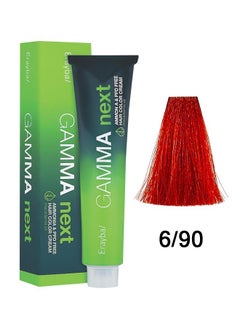 Gamma Next Permanent Hair Dye Ammonia Free100ml 6/90 Dark Blonde Red