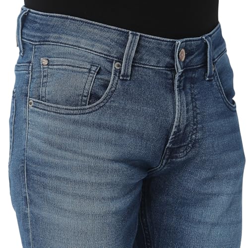Spykar Men's Kano Slim Fit Mid-Rise Casual Jeans - Image 2