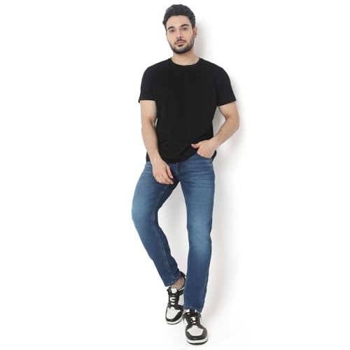 Spykar Men's Kano Slim Fit Mid-Rise Casual Jeans - Image 4