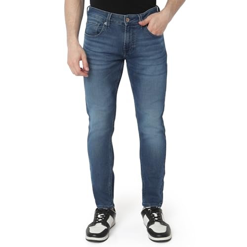 Spykar Men's Kano Slim Fit Mid-Rise Casual Jeans - Image 1
