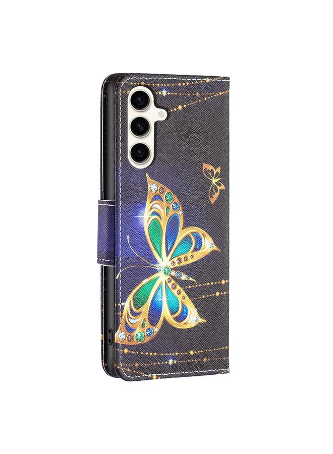 اس-توب جراب هاتف جلدي بنمط رسم ملون لهاتف Samsung Galaxy S23 FE 5G - Image 3