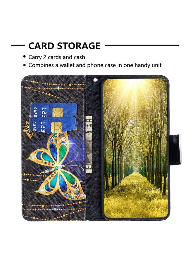 اس-توب جراب هاتف جلدي بنمط رسم ملون لهاتف Samsung Galaxy S23 FE 5G - Image 4