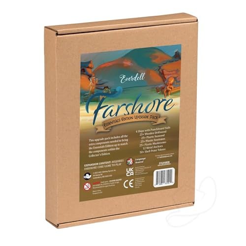 STARLING GAMES Everdell Farshore Essentials Edition Upgrade Pack Deluxe Resource Tokens Solo Variant Expansion Compatible with Farshore Board Game - Image 1