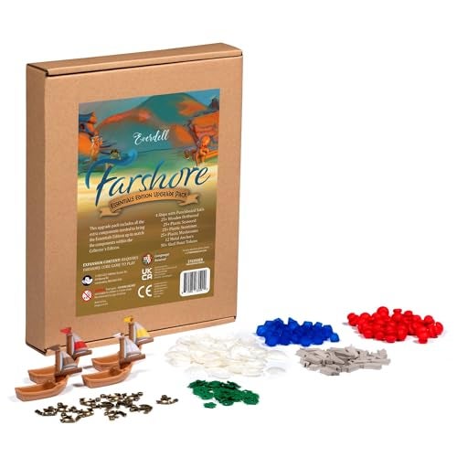 STARLING GAMES Everdell Farshore Essentials Edition Upgrade Pack Deluxe Resource Tokens Solo Variant Expansion Compatible with Farshore Board Game - Image 5