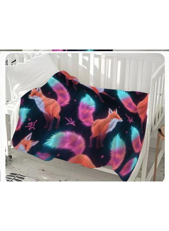 عام بطانية رقيقة من الفانيلا (حرارة ومريحة، ومناسبة للنوم واستخدام اللعبة والغبار والرمل) 150 سم * 200 سم - 58 - Image 1