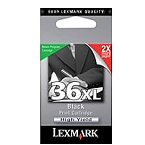 Lexmark # 36 XL High Yield Black Print Cartridge (18C2170) - Image 2