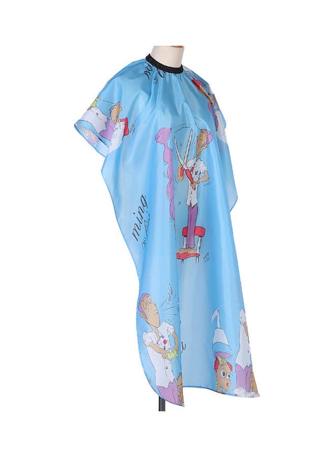 NIBEMINENT Waterproof Hair Styling Cape with Snap Closure Multicolour - Image 2