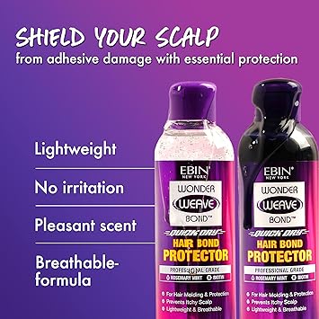 EBIN NEW YORK Wonder Weave Bond Hair Bond Protector Black 85 floz250ML - Image 2