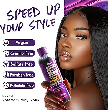 EBIN NEW YORK Wonder Weave Bond Hair Bond Protector Black 85 floz250ML - Image 3