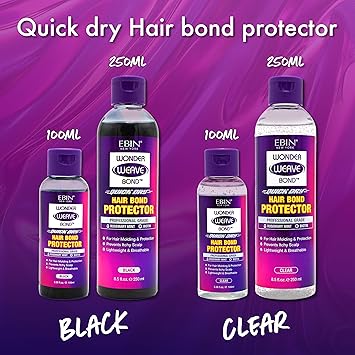 EBIN NEW YORK Wonder Weave Bond Hair Bond Protector Black 85 floz250ML - Image 5