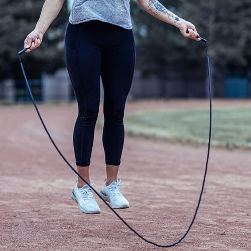 EliteSRS Elite Jumps | Adjustable Jump Ropes for Fitness with Unbreakable Handles and Shatterproof Beads | Crossover Jump Rope for Your Exercise Equipment | Segmented Jump Rope - Image 5