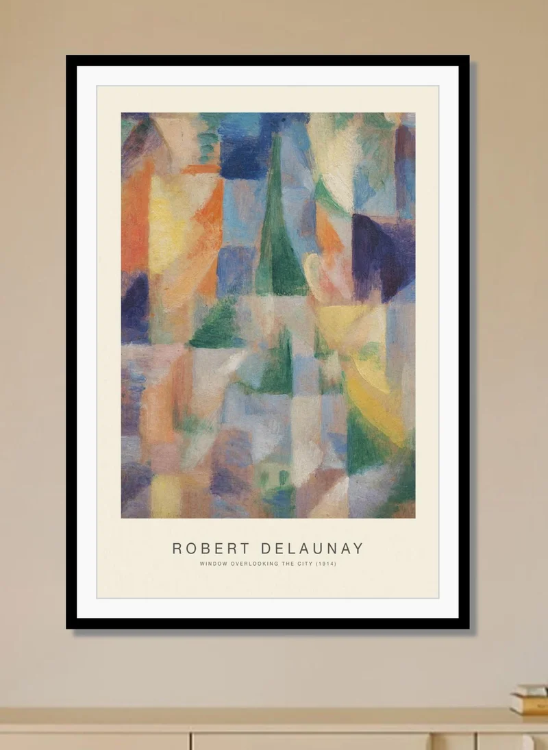 Drawdeck Window Overlooking the City (Special Edition) - Robert Delaunay