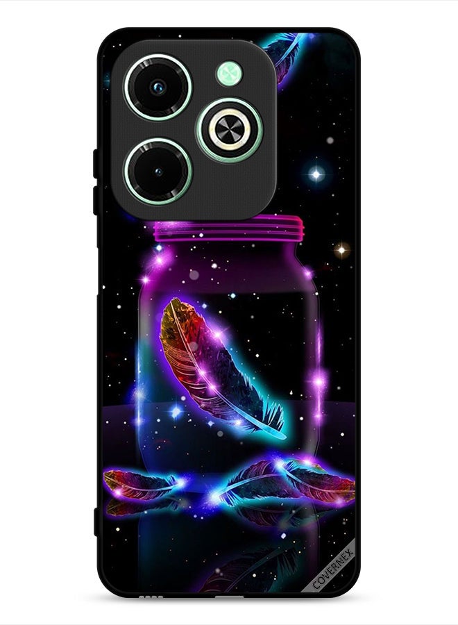 Covernex Infinix Hot 40i 4G Protective Case Cover Feathers In Jar - Image 1