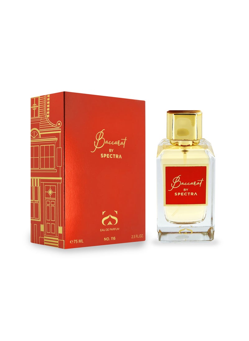 Spectra 116 Baccarat EDP Unisex Perfume - 75ml  - Image 1