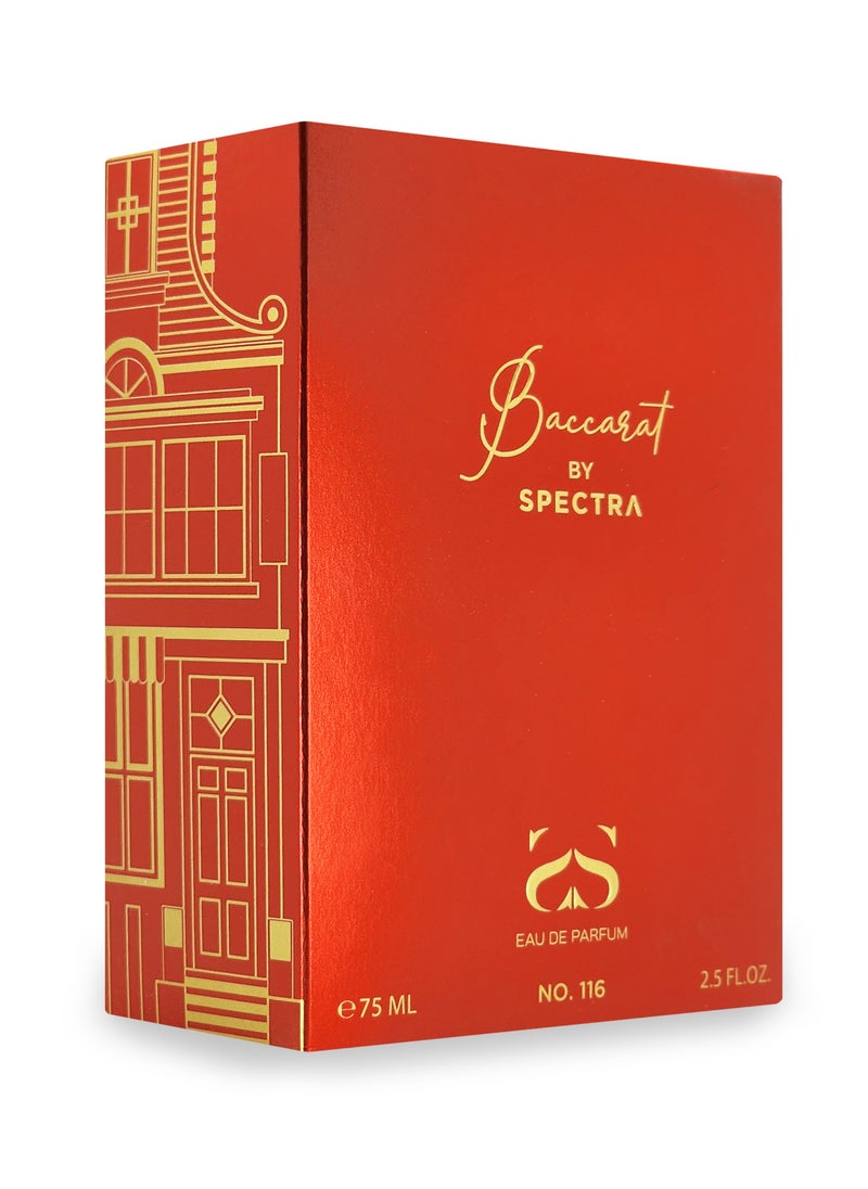 Spectra 116 Baccarat EDP Unisex Perfume - 75ml  - Image 3