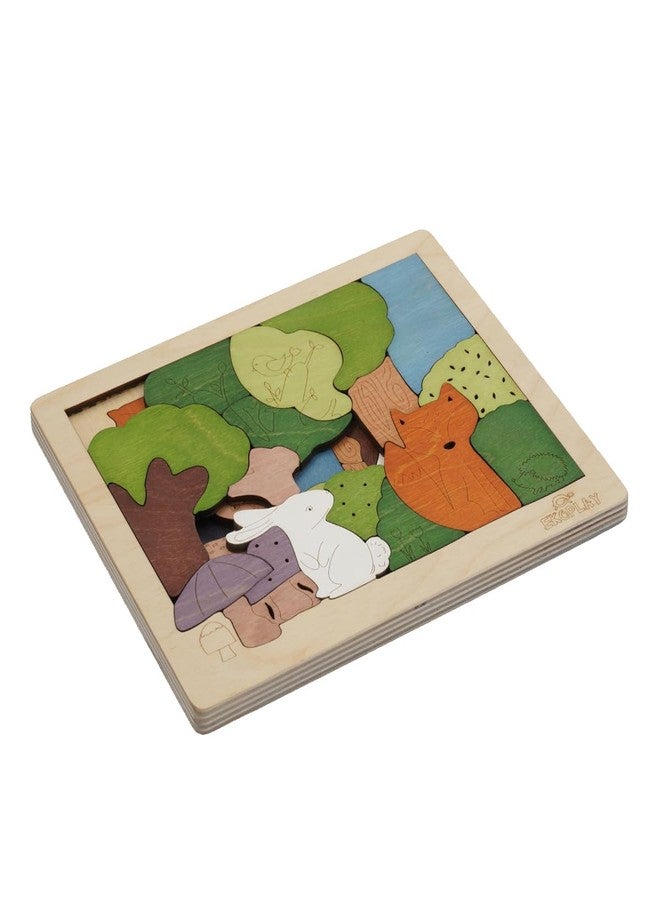 EKOPLAY Woodlands Puzzle for Kids | 33 Piece Jigsaw Puzzle for Pre-School Kids | Learning and Educational Toy Gift for Boys & Girls 3 Years and Above - Image 3
