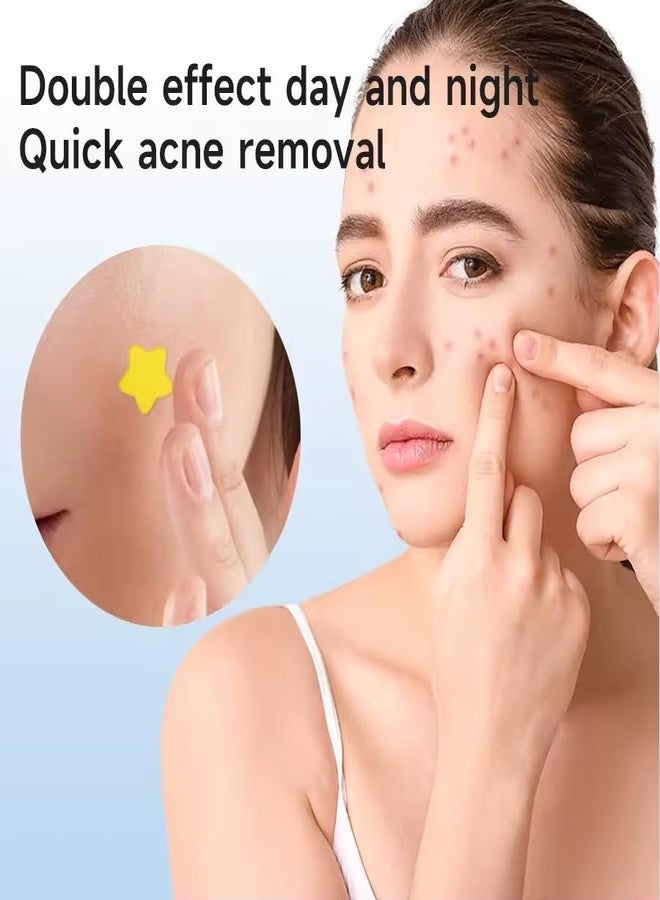 Rinpoche Acne Pimple Patch Facial Kit Hydrocolloid Pimple Patches For Face- Acne Treatment Clear Skin Pimple Patch 120 Star (3 Sheet) - Image 2