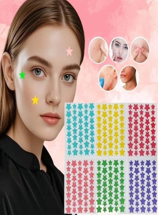 Rinpoche Acne Pimple Patch Facial Kit Hydrocolloid Pimple Patches For Face- Acne Treatment Clear Skin Pimple Patch 120 Star (3 Sheet) - Image 1
