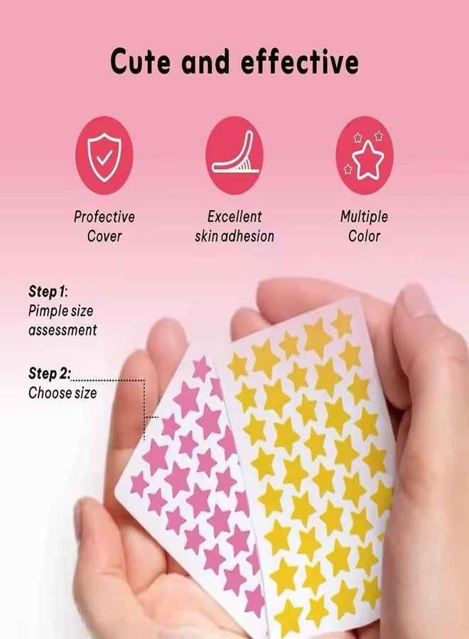 Rinpoche Acne Pimple Patch Facial Kit Hydrocolloid Pimple Patches For Face- Acne Treatment Clear Skin Pimple Patch 120 Star (3 Sheet) - Image 5