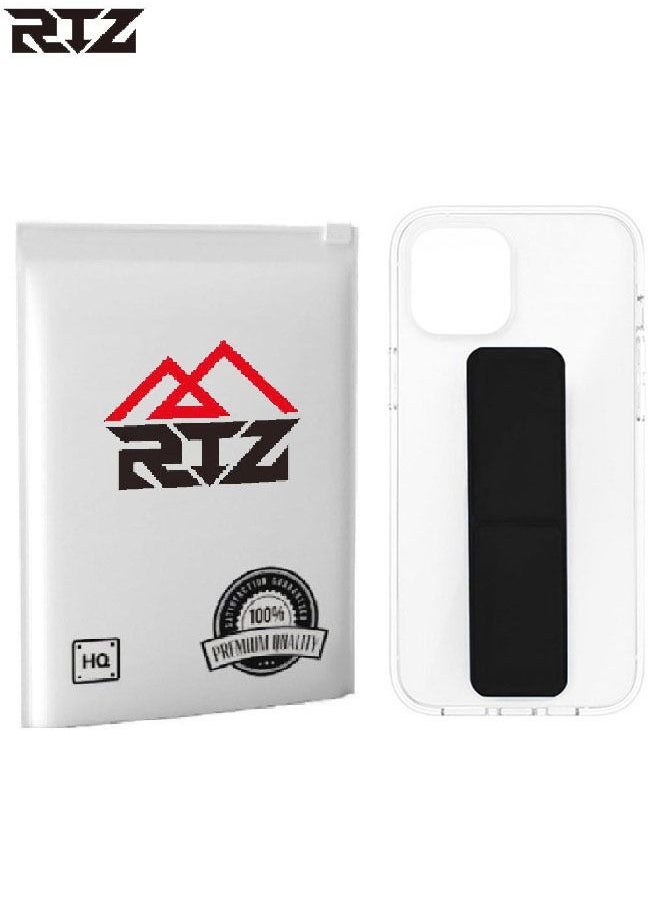 RTZ - Protective Hand Grip Stand Case Cover for iPhone 13 Pro Black - Image 1