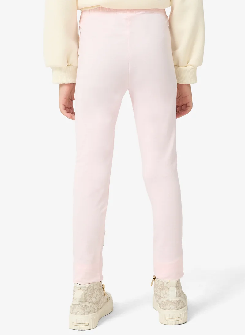 Pinata  Rainbow-Bunny Print Pink Leggings for Women | Best Price UAE