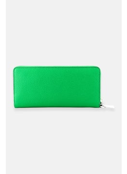 Michael Kors Women Brand Logo Wallet 19 L x 11 H x 2 W Cm, Green  - Image 2