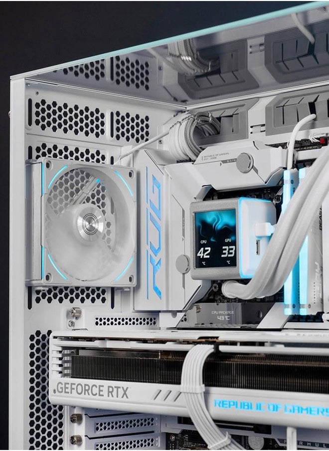 Spectra Gaming PC - Intel Core i9-14900K | RTX 5070Ti 16GB GPU | 96GB DDR5 RAM | 4TB NVMe SSD | 360mm Liquid Cooler | Z790 MOBO | 850W 80+ Gold PSU | WiFi/BT/Win11 Pro | Game Sekret Desktop Computer