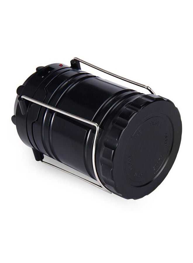 نيبمينينت مصباح مزود بـ 6 لمبات LED للتخييم وقابل لإعادة الشحن أسود 5x20سنتيمتر - Image 3