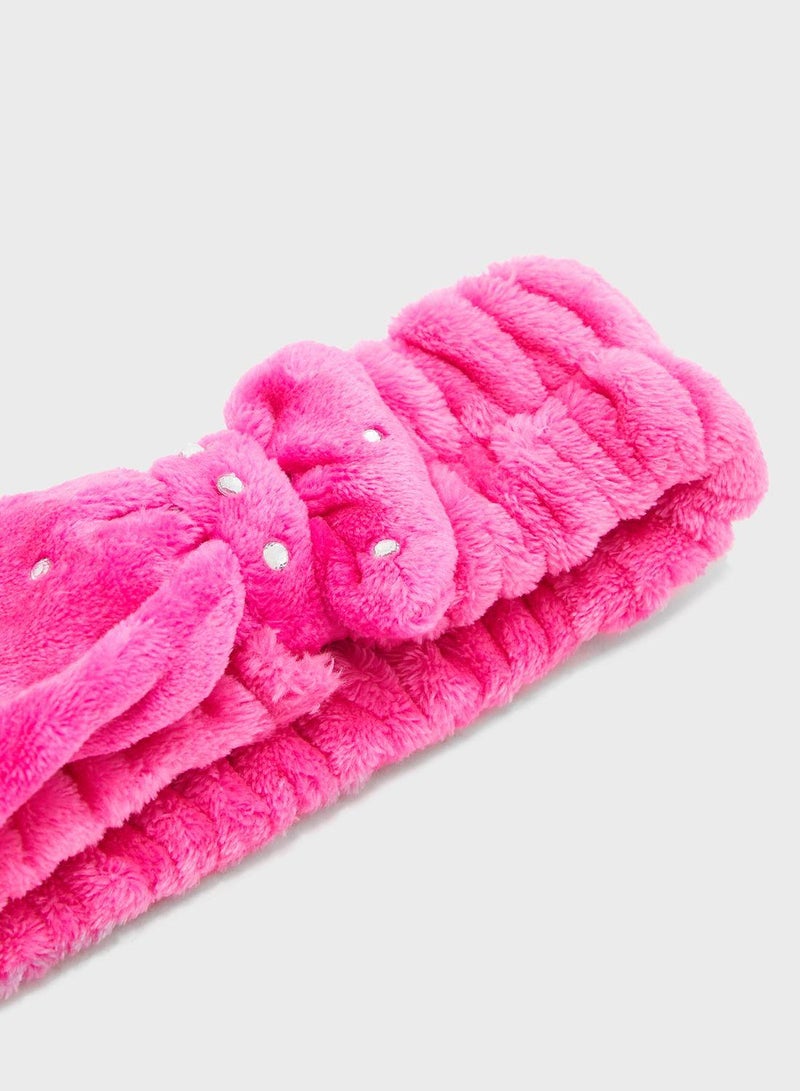 Claires Kids Makeup Bow Headband  - Image 3