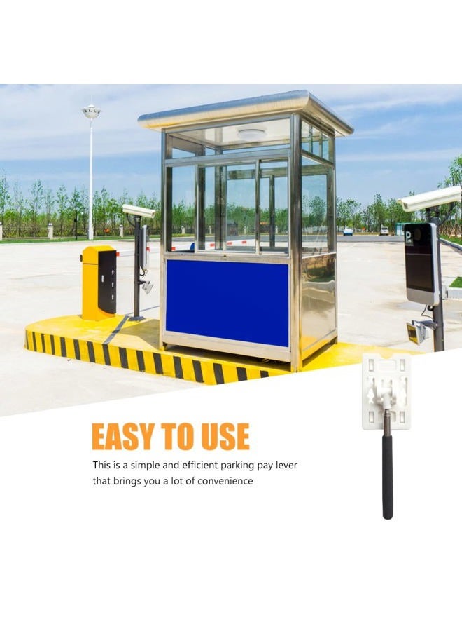 VICASKY Telescopic Rod Card Holder Reacher Grabber Tool Car Parking Contactless Payment Rod Vehicle Parking Toll Swiping Stick - Image 4