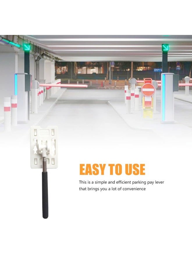 VICASKY Telescopic Rod Card Holder Reacher Grabber Tool Car Parking Contactless Payment Rod Vehicle Parking Toll Swiping Stick - Image 3