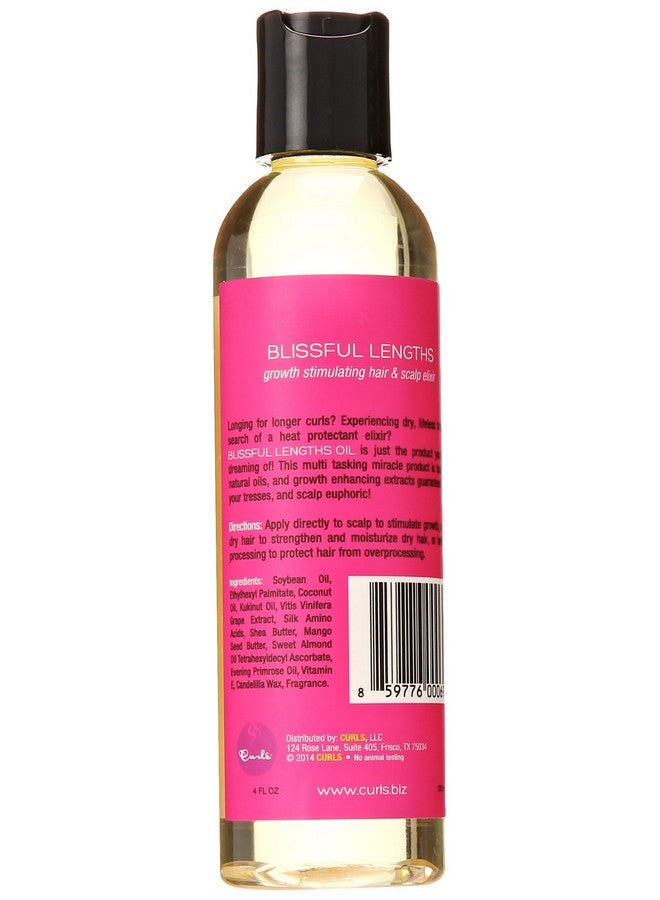 Curls Blissful Lengths Oil Elixir 4 Ounce - Image 3