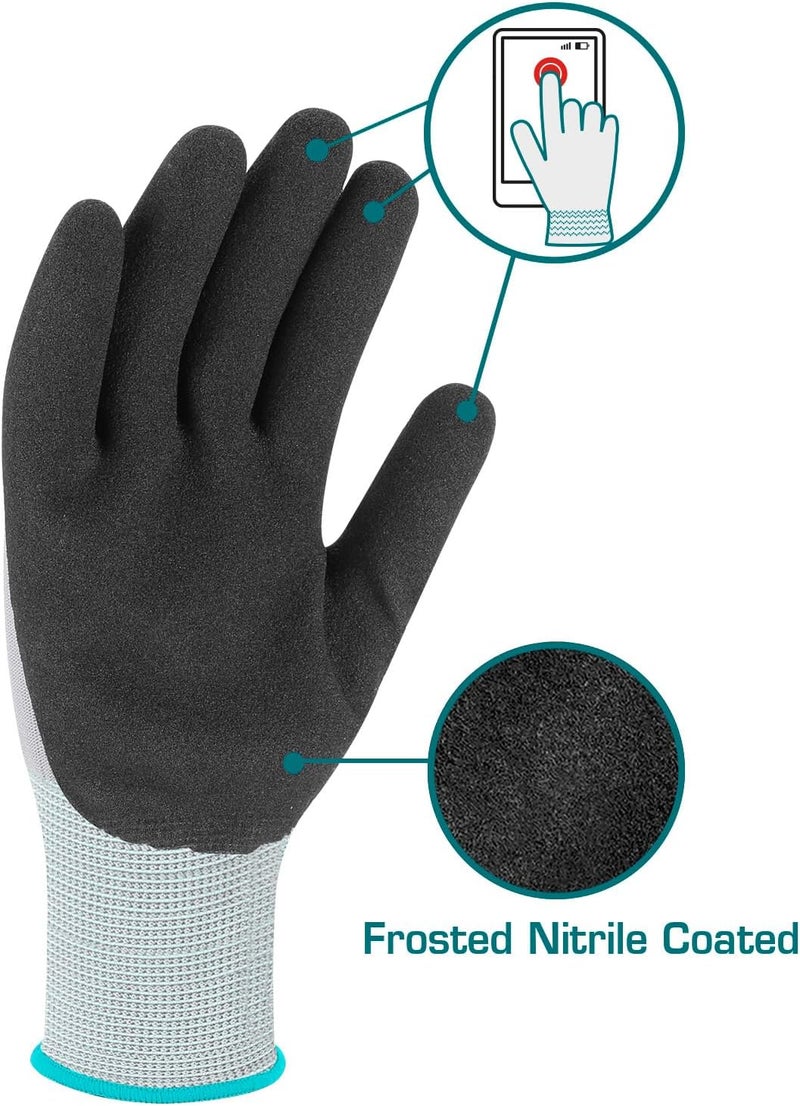 TOTAL Nitrile Coated Work Gloves G01 XL - Image 2