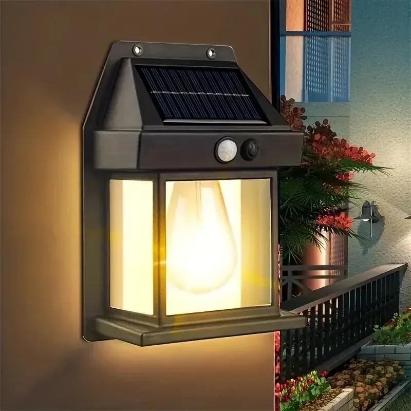 XERGY Solar Deck Lights Outdoor 4 Pack, Solar Step Lights Waterproof Led Solar Lights for Outdoor Stairs, Step, Fence, Yard, Patio, and Pathway(Warm White) - Image 1